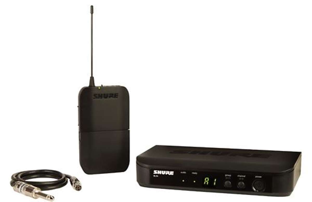 Shure BLX14 Wireless Guitar System - Blues Angel Music