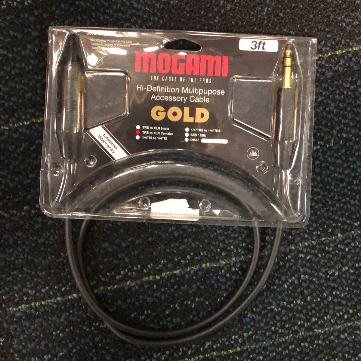 Mogami Gold Stage Heavy Duty Mic Cable With Neutrik Xlr Connectors 50 Ft Musician S Friend